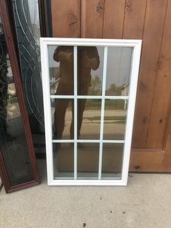 Tru-logistics 1/2 (9) lite glass insert