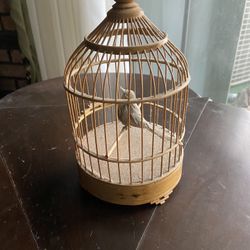 Wicker Bird Cage