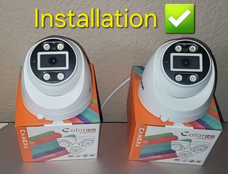 💡2 x CAMARAS*DE*SEGURIDAD/SECURITY*CAMERAS💡