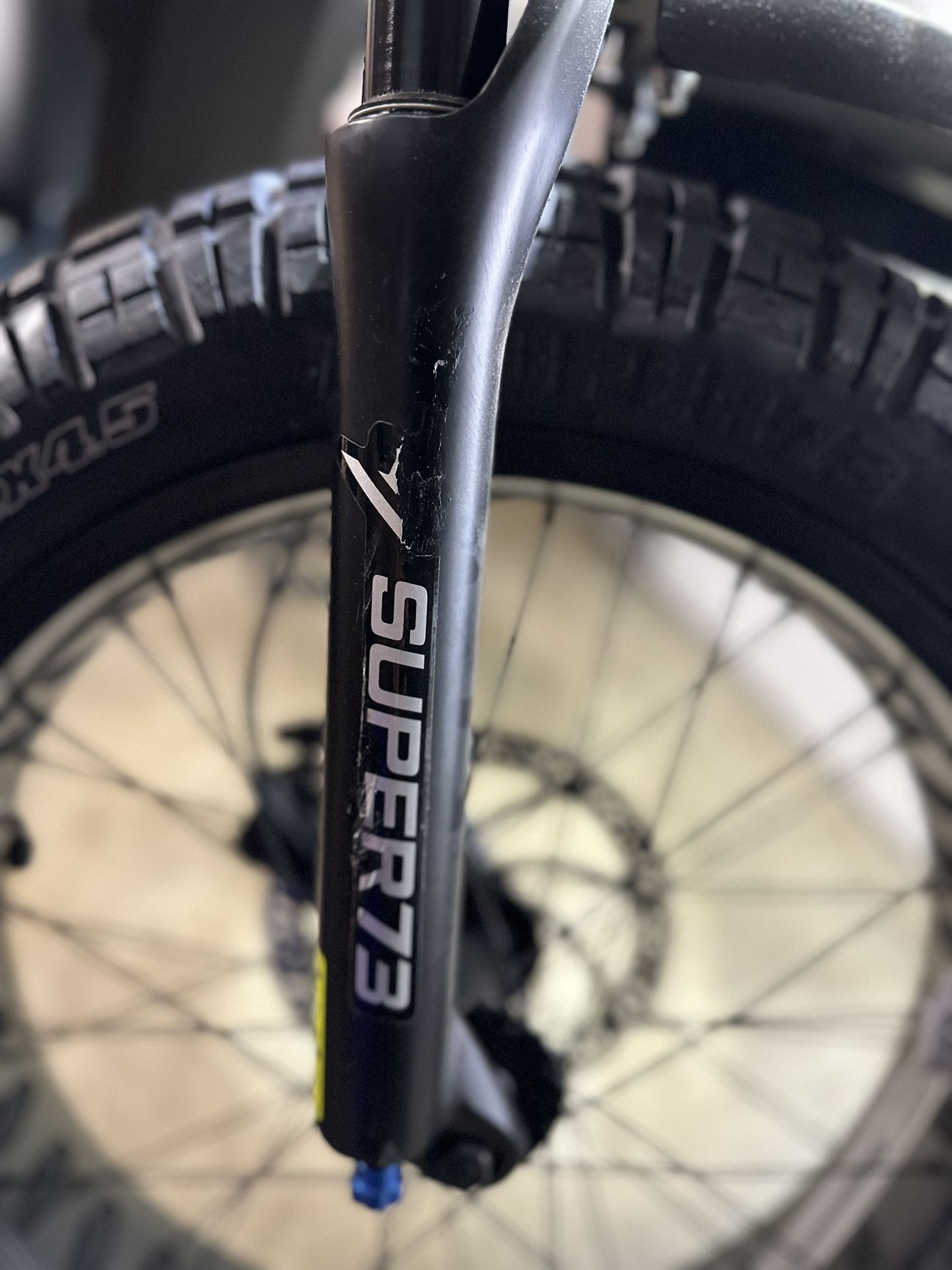 Super73 S2 Hudson Blue Electric Bike 20+ Mph 75 Miles Max Range