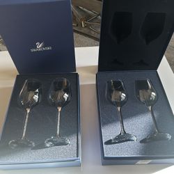 Swarovski   Wine Glasses 