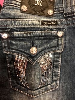 Miss Me  Denim Skirt