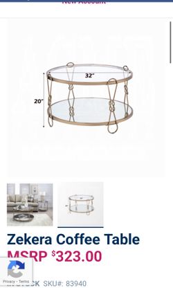 Zekera Coffee Table