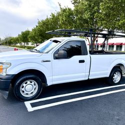 2018 Ford F150 Xl Single Cab Long Bed