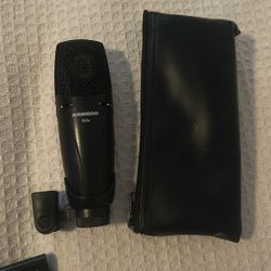 Samson Brand New Microphone, Never Used With A Stand And A Case
