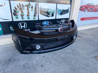 Fits 12-14 Honda Civic Mugen RR Style Front Full Bumper