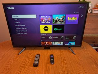 Nice 40 Inch Tv with Roku