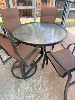 Patio dining set