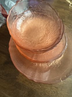 Pink Depression Glass