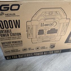 3000 w Ego portable 4 battery power station 
