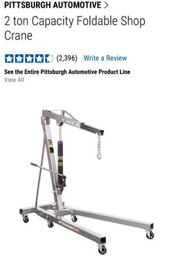 Foldable Shop Crane