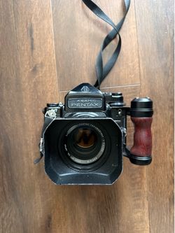 Pentax 6x7 67 TTL MUP + T 105mm f/2.4 Lens