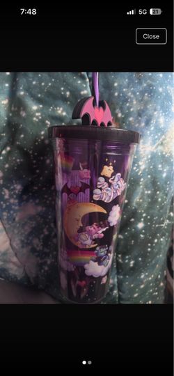 Care Bears Halloween Tumbler with Straw