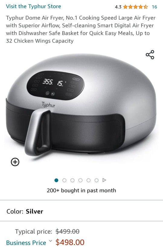 Typhus Dome Air Fryer