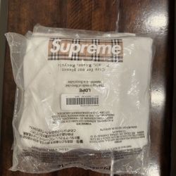 Supreme Burberry Box Logo Tee White - 3 XL Available