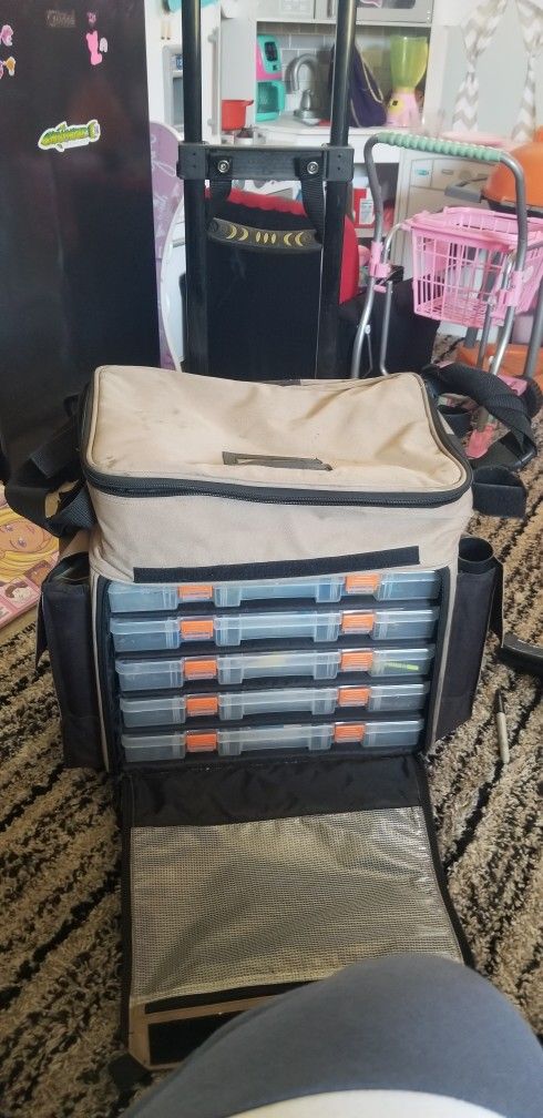 Fishing tackle box 