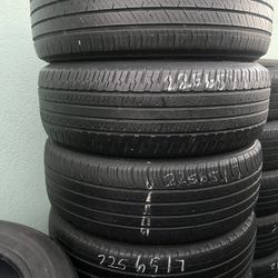 225-65-17 All Four Tires 💵💵💵💵