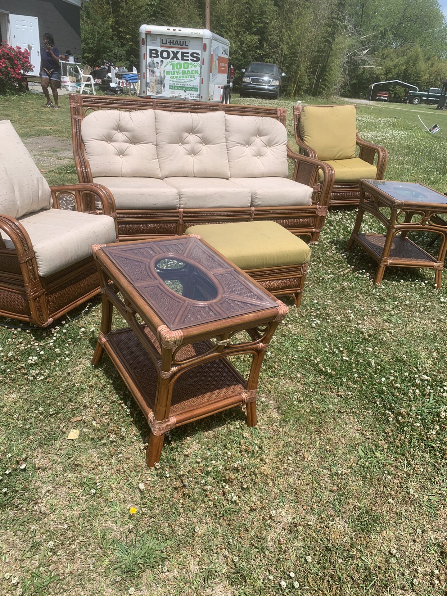 Wicker Furniture Set