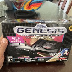 Selling my Official Sega Genesis Mini, it’s complete in box.