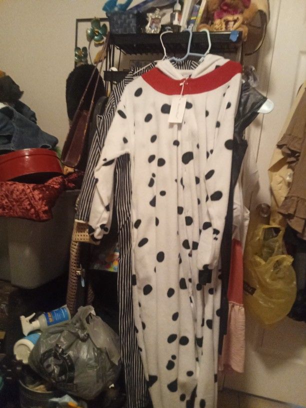 Beauty Shine Dalmation Costume/ Or Sleeper