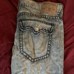 Men True Religion Jeans Size 40 