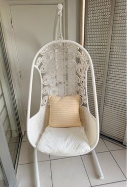 Outdoor egg chair