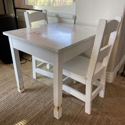 Delta Children MySize Wood Play Table and Chair Set (2 Chairs Included)