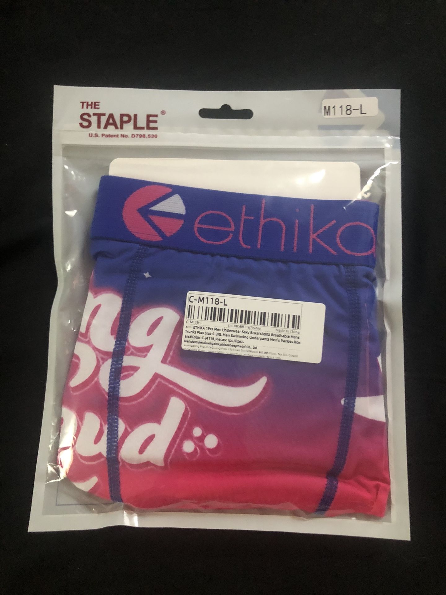 ETHIKA Men Underwater Size M