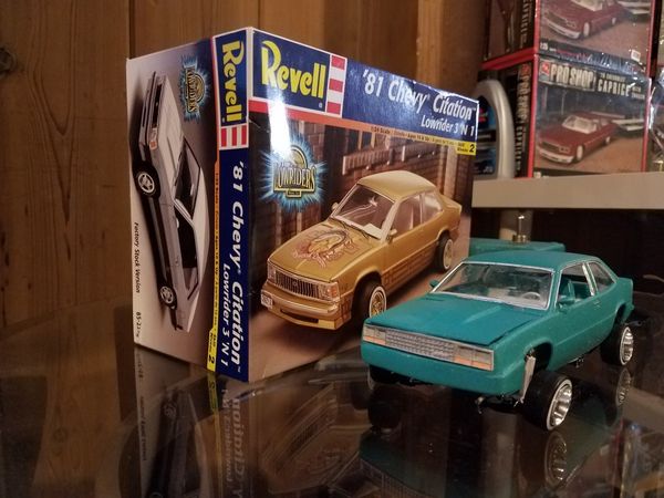 Revell 81 Chevy Malibu Model Car Kit On Hydraulics For In Revell 81 Chevy Malibu Model Car Kit On Hydraulics