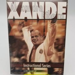 Alexandre Xande Ribeiro Jiu Jitsu  Instructional Series 2 Disc Blu-Ray Set  NEW!
