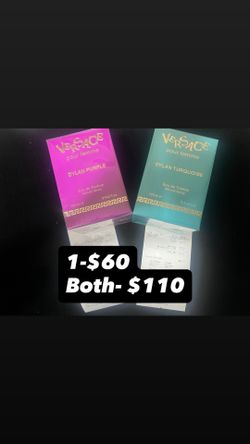 Versace Dylan Purple & Dylan Turquoise Bundle