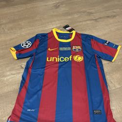 Large Messi Jersey 2011 Final edition