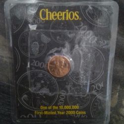 Cheerios Millennium Penny
