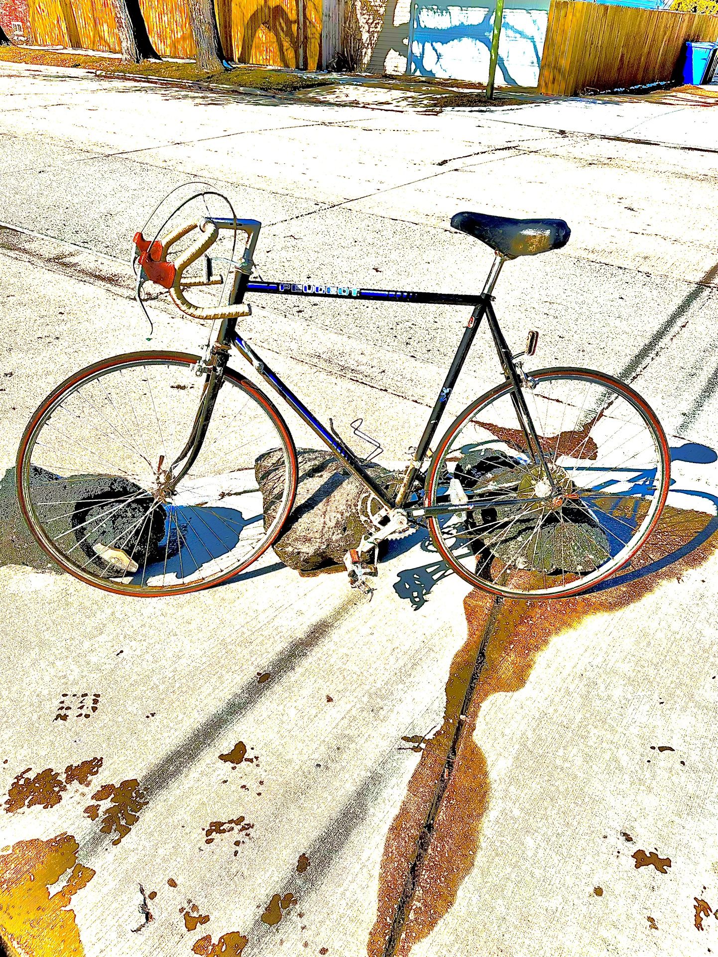 Vintage Peugeot Road Bike, Excellent Condition, $150