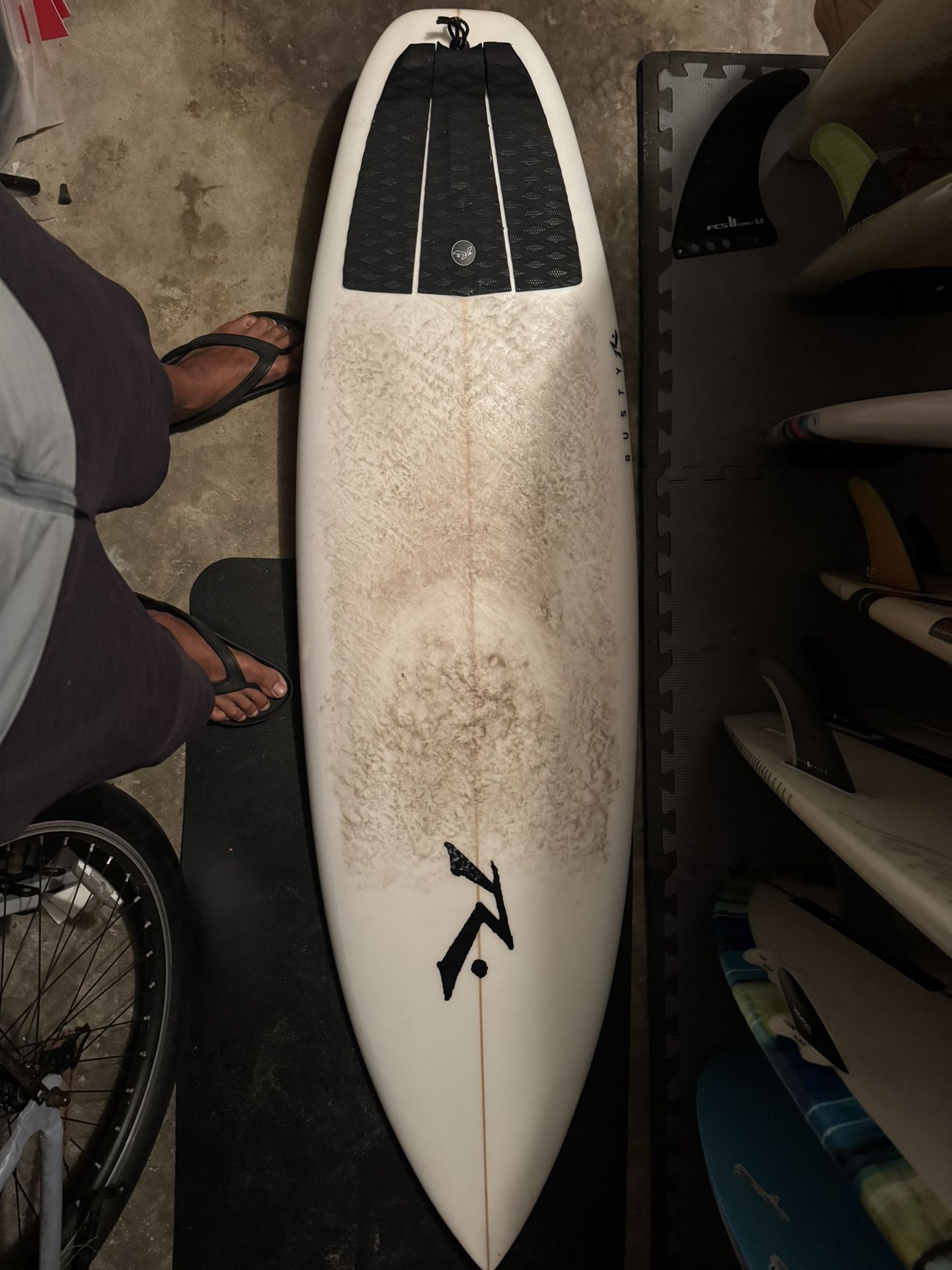 Rusty Surfboard