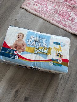 Soft Tails Gold Baby Diapers Size Medium
