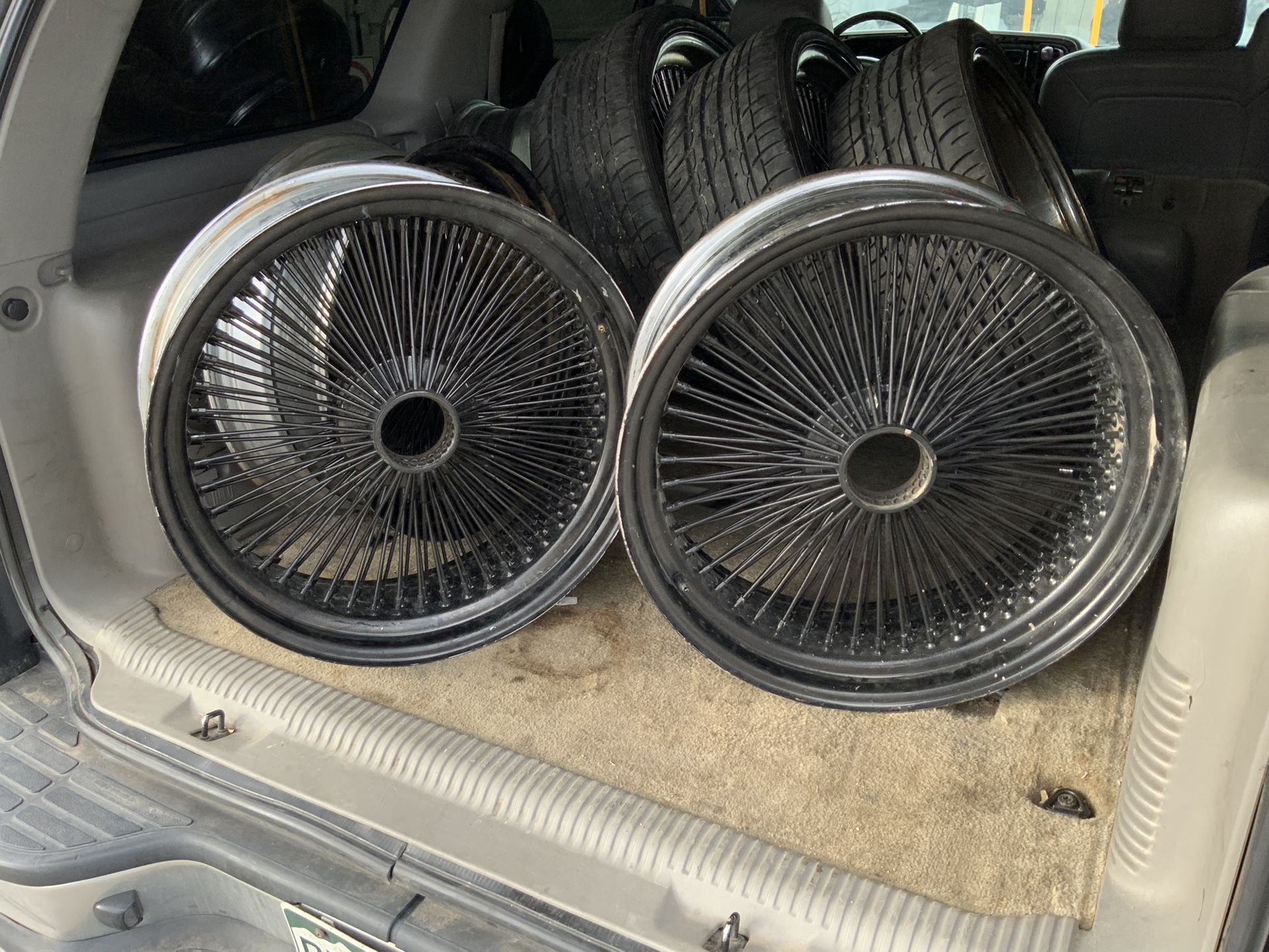 22 inch wire rims