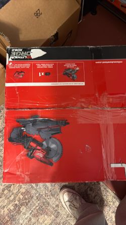 Milwaukee Red Lithium Forge Miter Saw