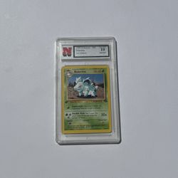 1999 Pokémon Jungle Nidorina #40/64 card, graded Gem Mint 10 by NSA