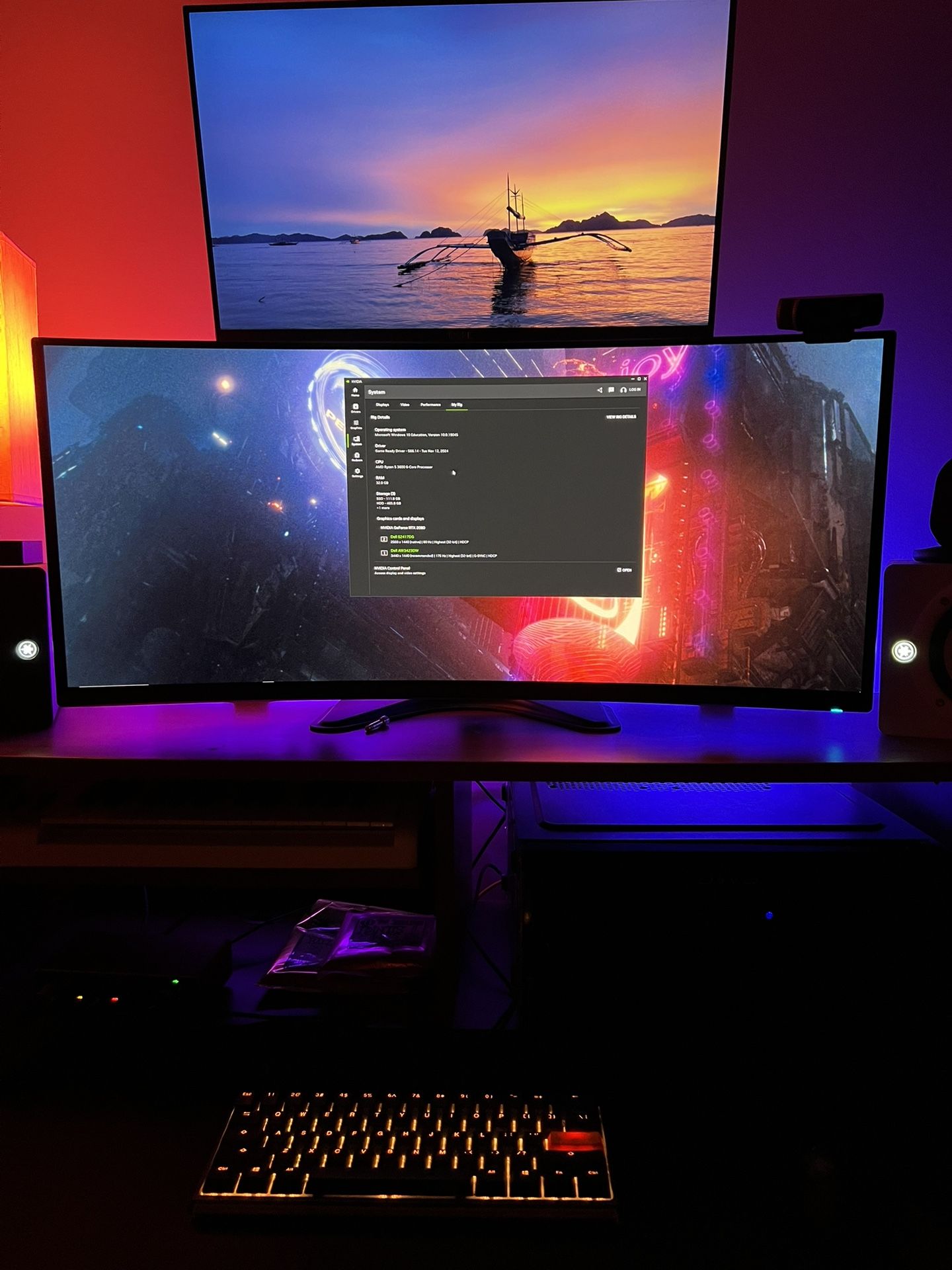 Gaming PC - RTX 2080, Ryzen 5 3600, 32GB Ram, 2 SSD, 1 HD