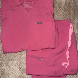 FIGS SCRUBS LIMITED EDITION COLOR F’ING PINK 