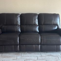 Leather Recliner 