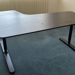 Black L Shaped Desk