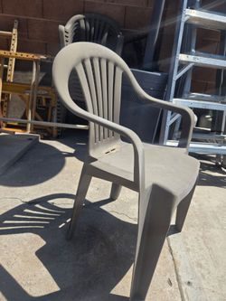 Plastic chairs