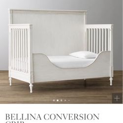 Restoration Hardware Crib NEVER SLEPT ON