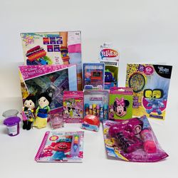 Girl’s Christmas Gift Bundle - ALL NEW - Disney, Princess, Trolls, Crafts, Peppa Pig 