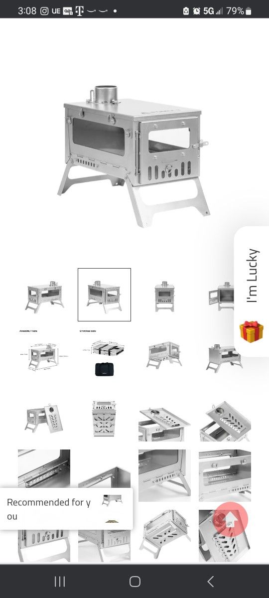 Pomoly T1 Mini 3 Hot Stove New