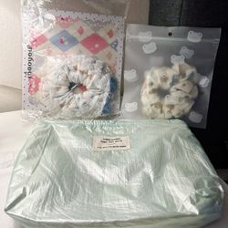 Not too perfect scrunchie/bag bundle