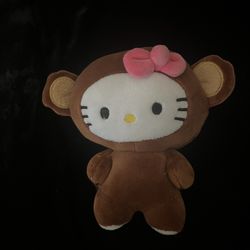 Hello Kitty Mini Monkey Plushie 