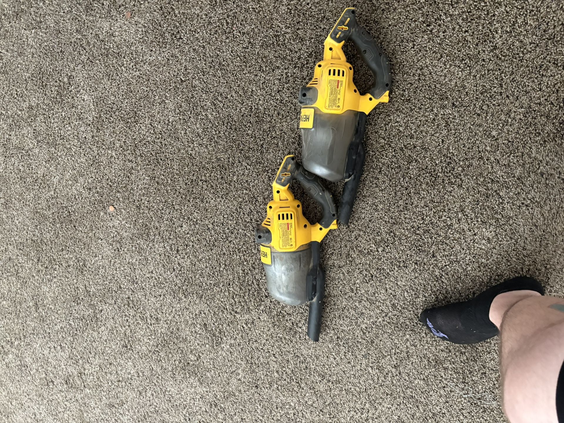 Dewalt Vacuums Two Of Them In Great Condition